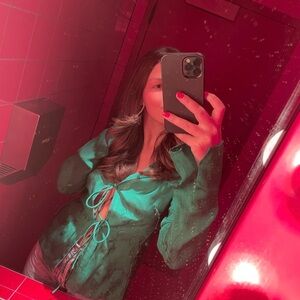 Emerald Green Women's Blouse